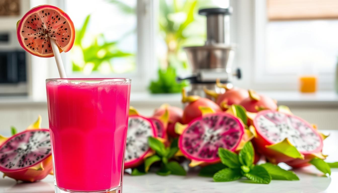 dragon fruit juice recipe