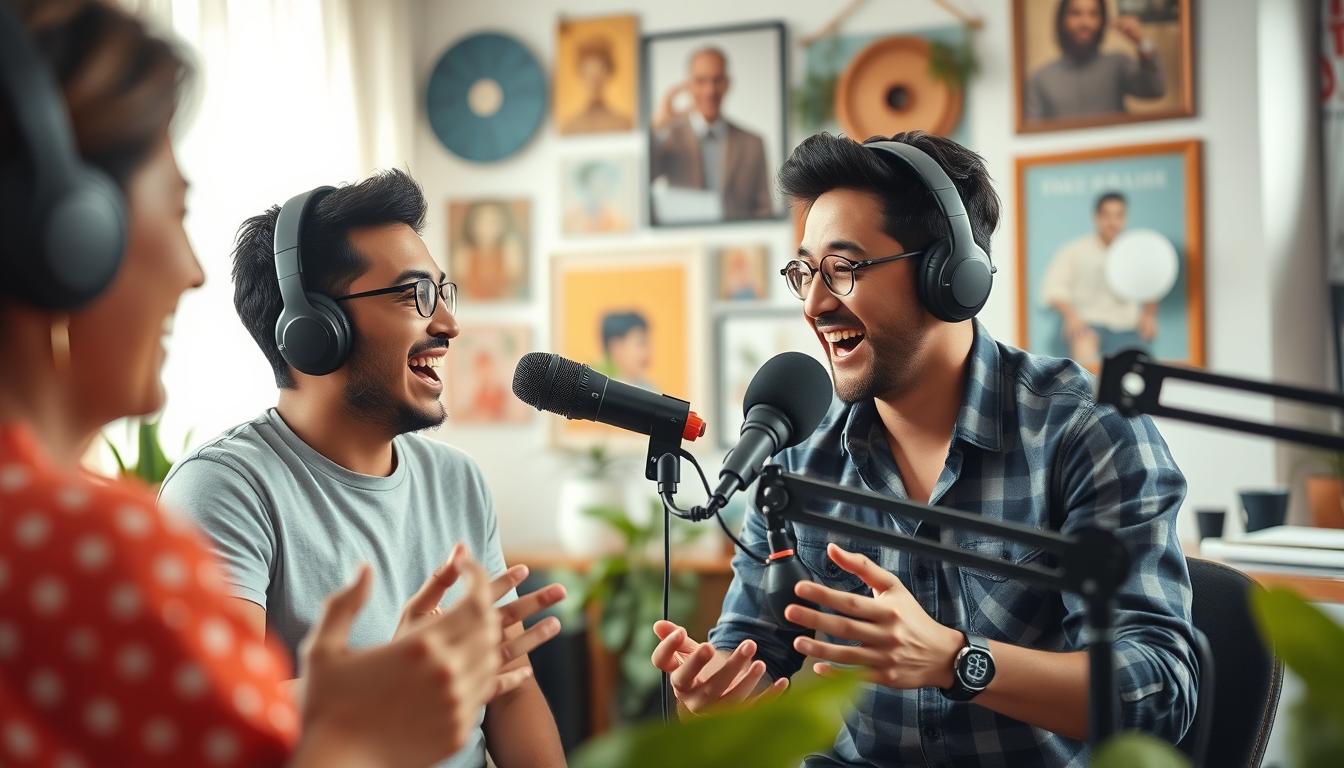 kolaborasi kreatif podcaster