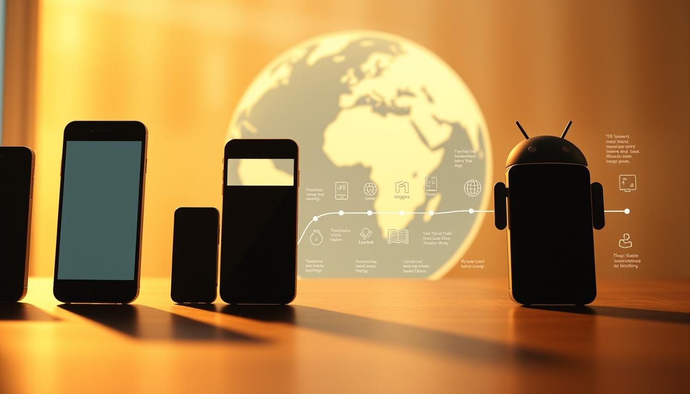 Sejarah iOS dan Android