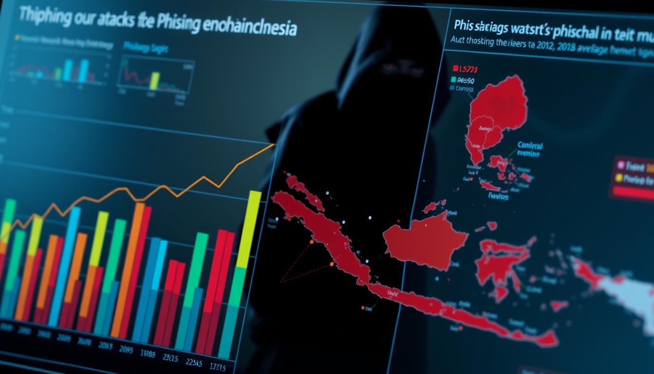statistik serangan phishing di Indonesia