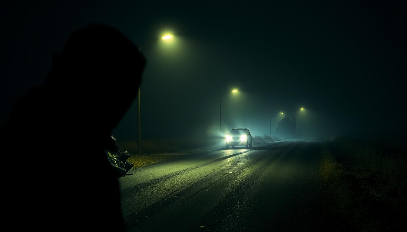 kejadian misterius di jalan raya