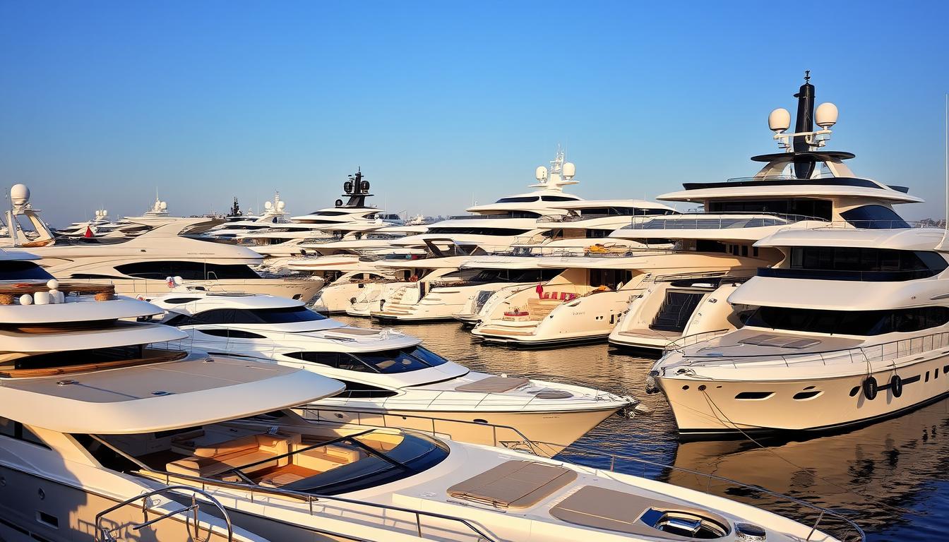 yachts capacities