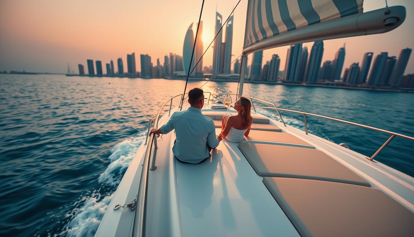 romantic yacht cruise dubai