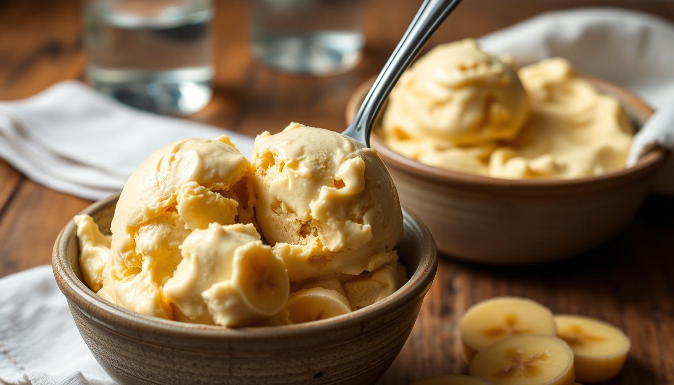 homemade banana pudding ice cream