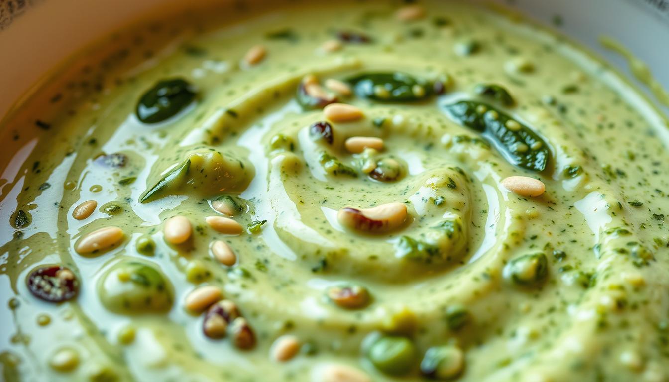 creamy pesto sauce​