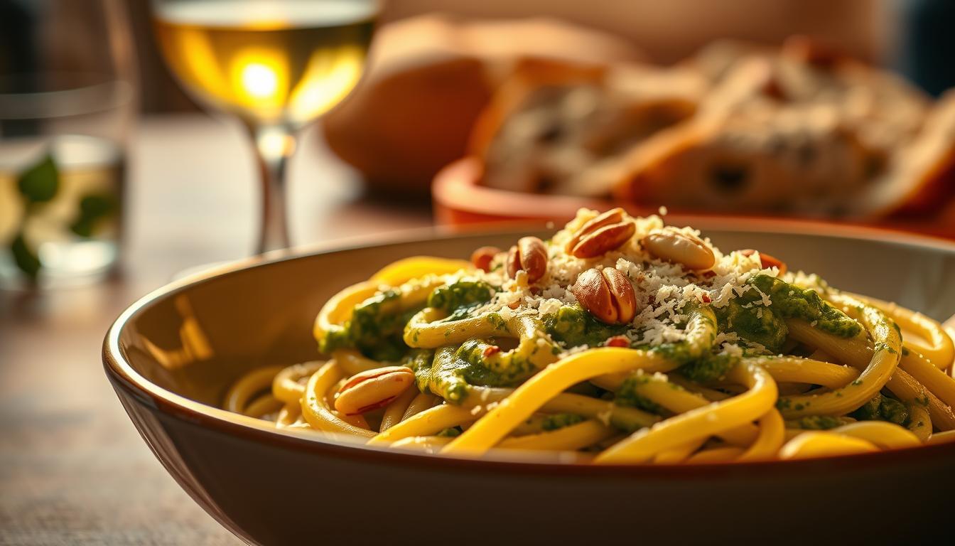 Creamy Pesto Pasta Dish