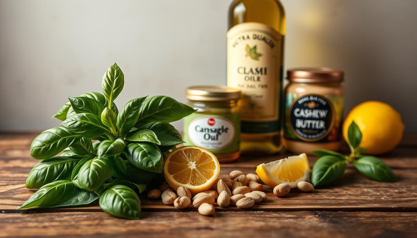 Creamy Pesto Recipe Ingredients
