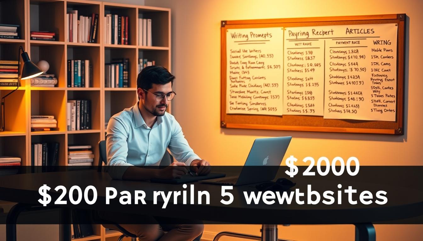 These 5 Sites Will Pay You $200 per Article