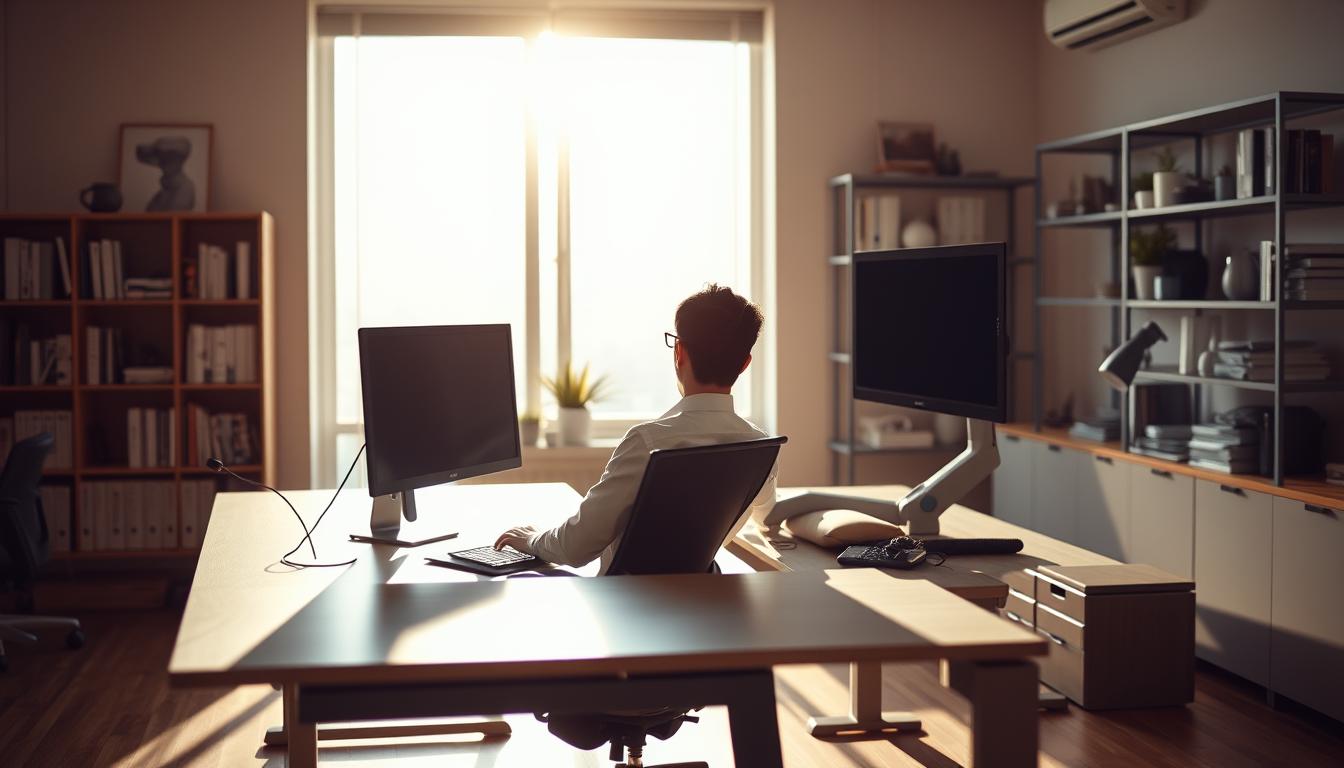 Ergonomie am Bildschirmarbeitsplatz