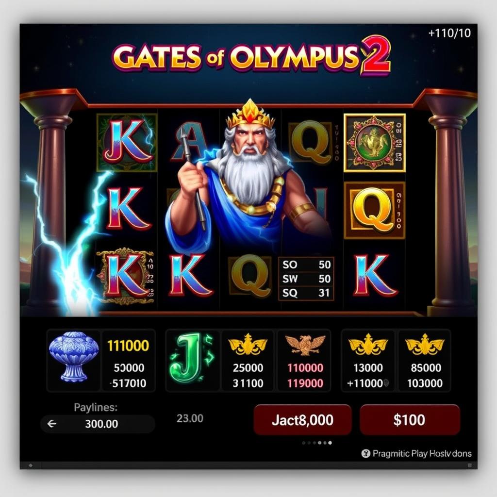 Game slot Gates of Olympus 2 populer di top 3 situs slot online Indonesia 2025