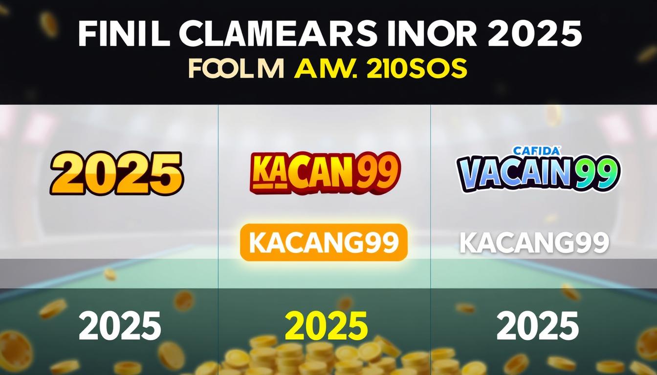 Perbandingan akhir top 3 situs slot online Indonesia 2025