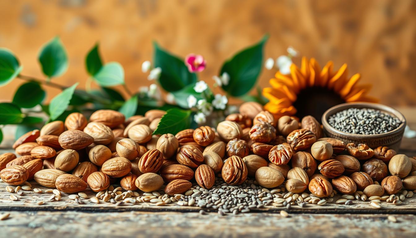 Menopausal Nutrition: Why These 8 Superfoods Matter Now 4 Nuts and seeds for menopausal health