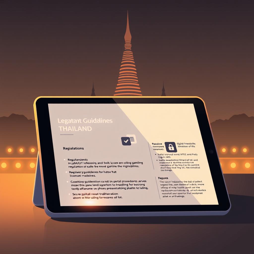 Thailand gambling legal framework