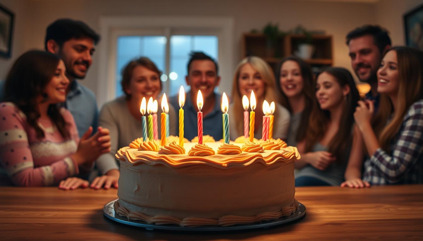 sonhar com bolo de aniversário