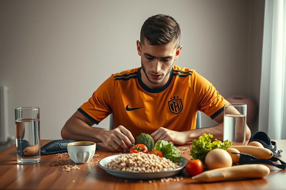 تغذية لاعب كرة القدم