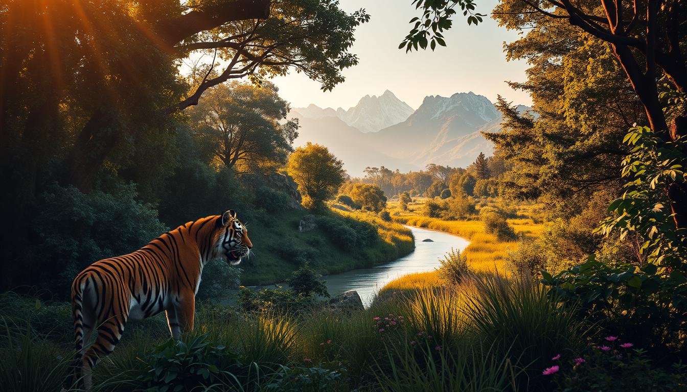 Bengal tigers habitats