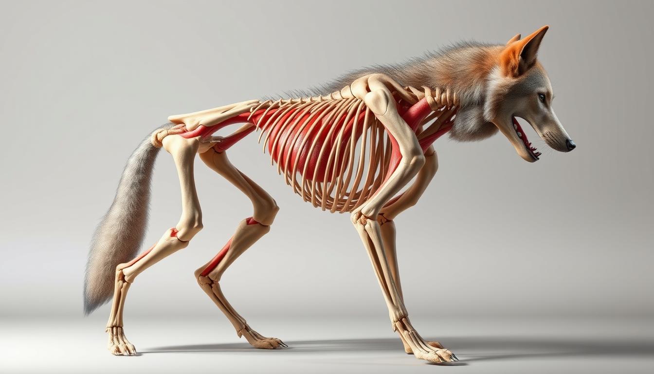 wolf anatomy