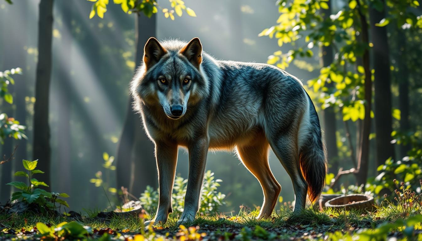 Is a wolf a dog or cat?