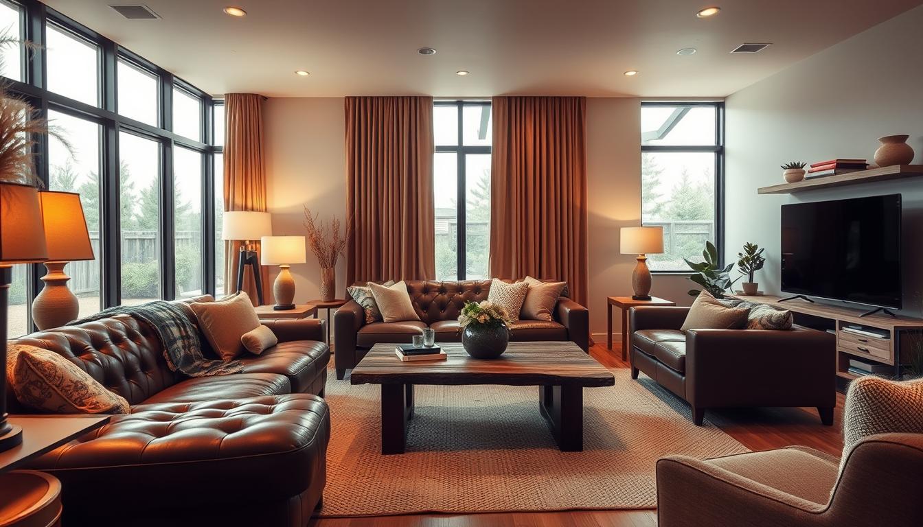 kleur bruin interieur