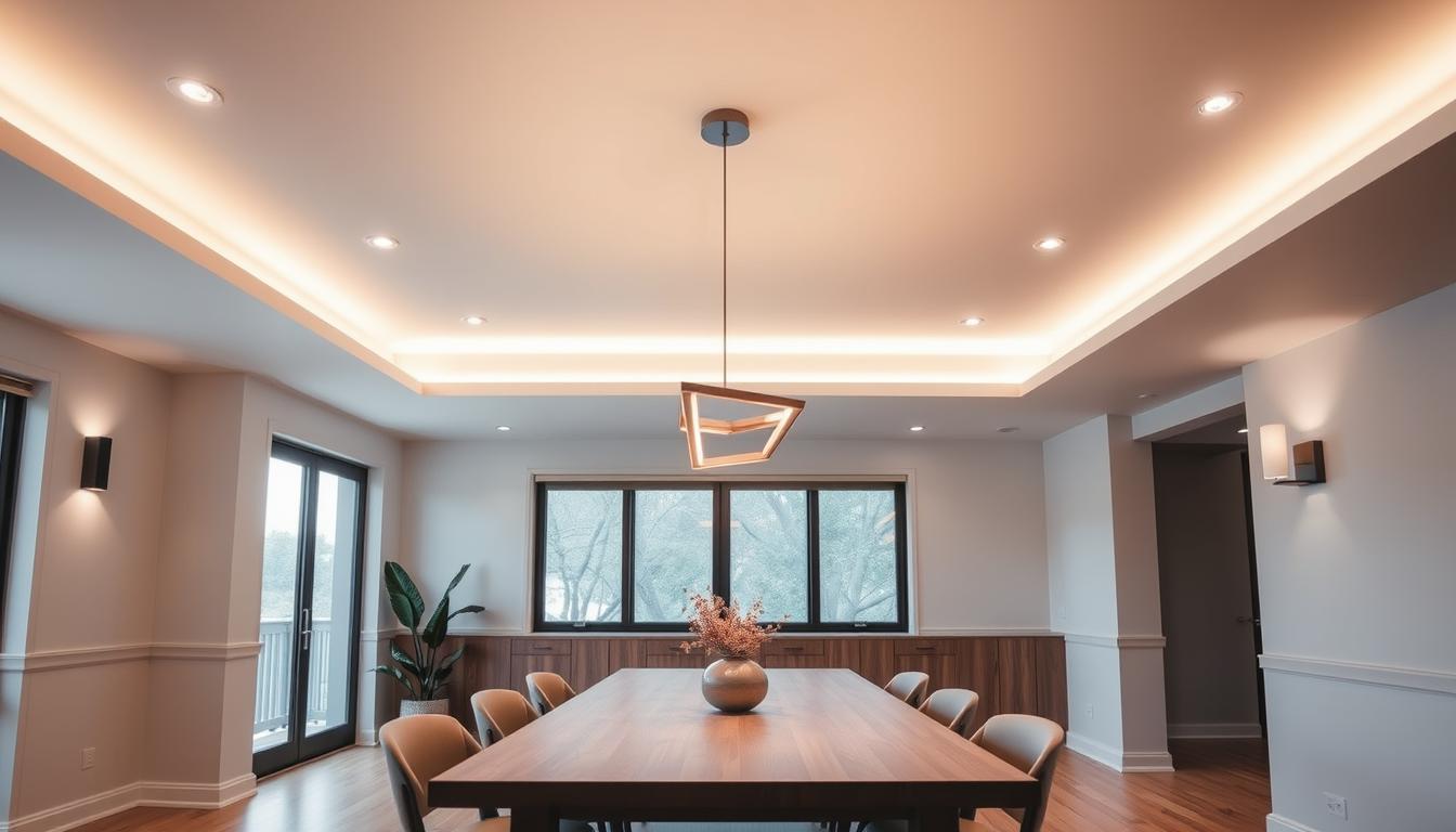 Moderne Beleuchtungsideen für das Esszimmer