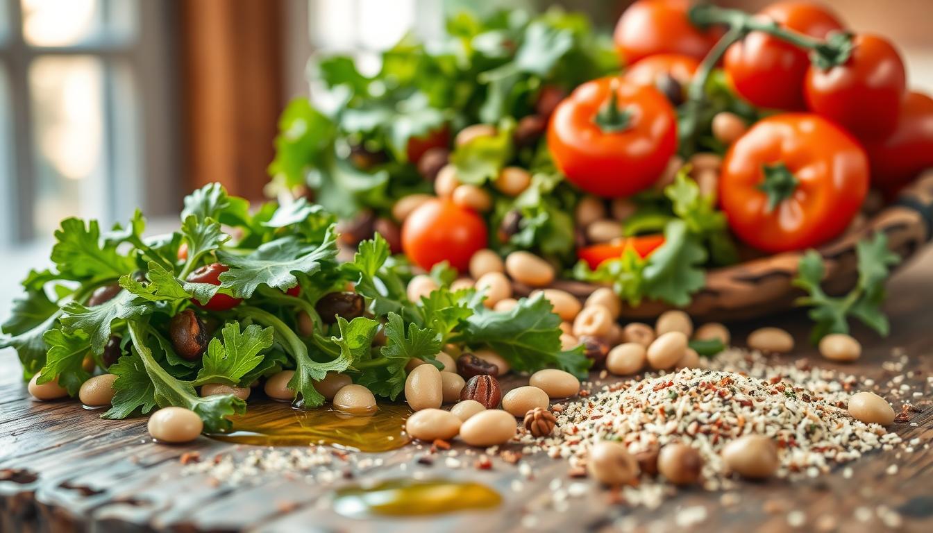 benefícios nutricionais da salada proteica