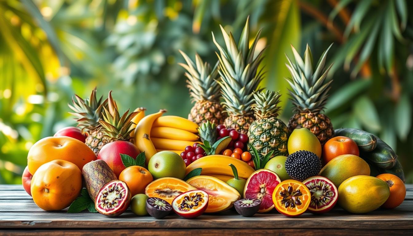 Frutas tropicais brasileiras