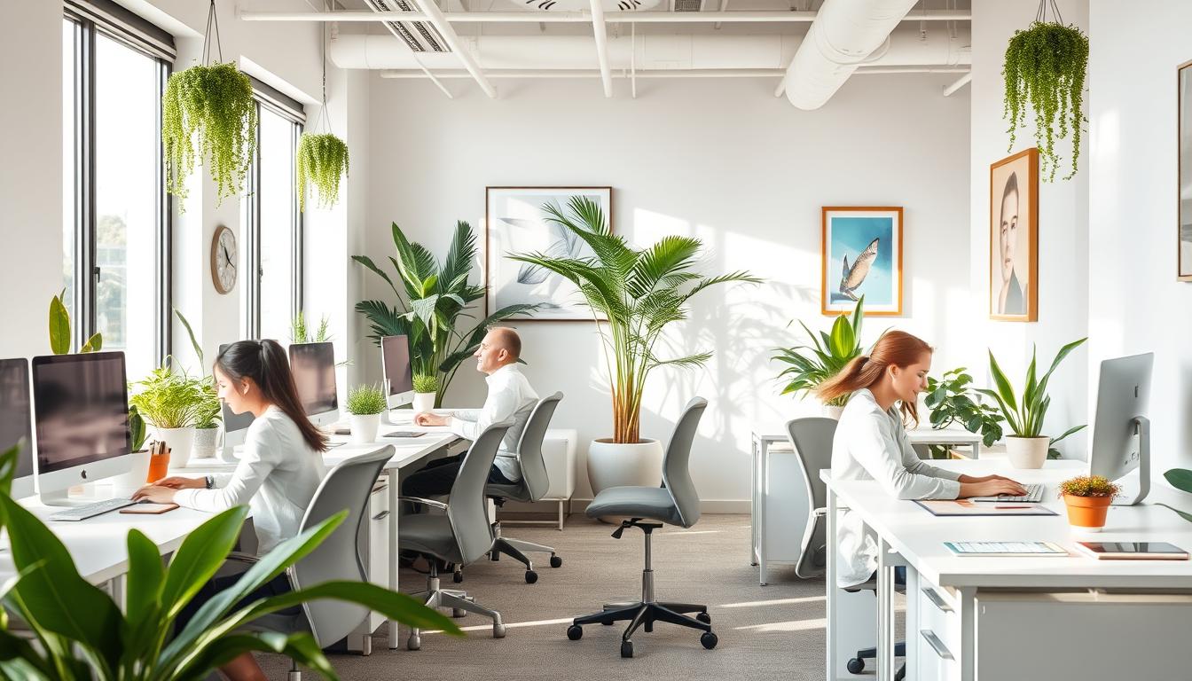 ambiente de trabalho saudável