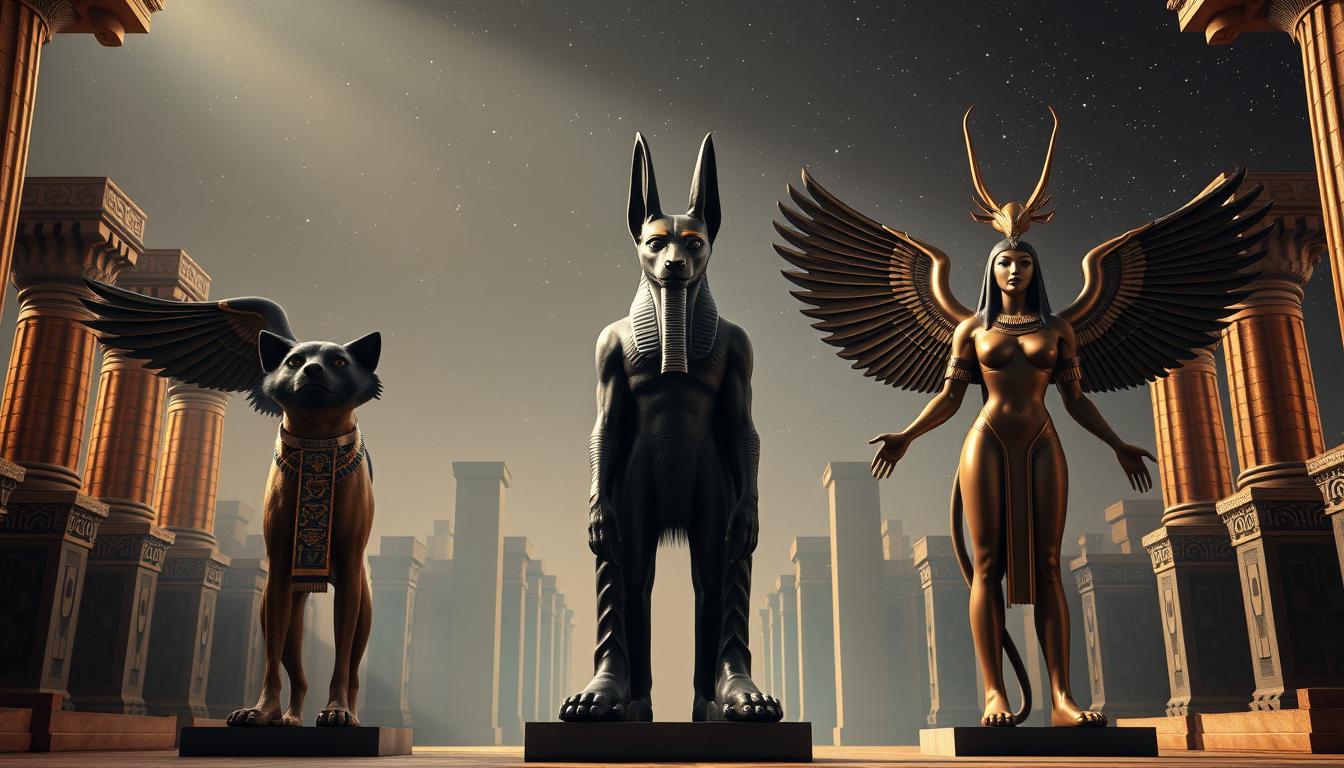 comparação de divindades