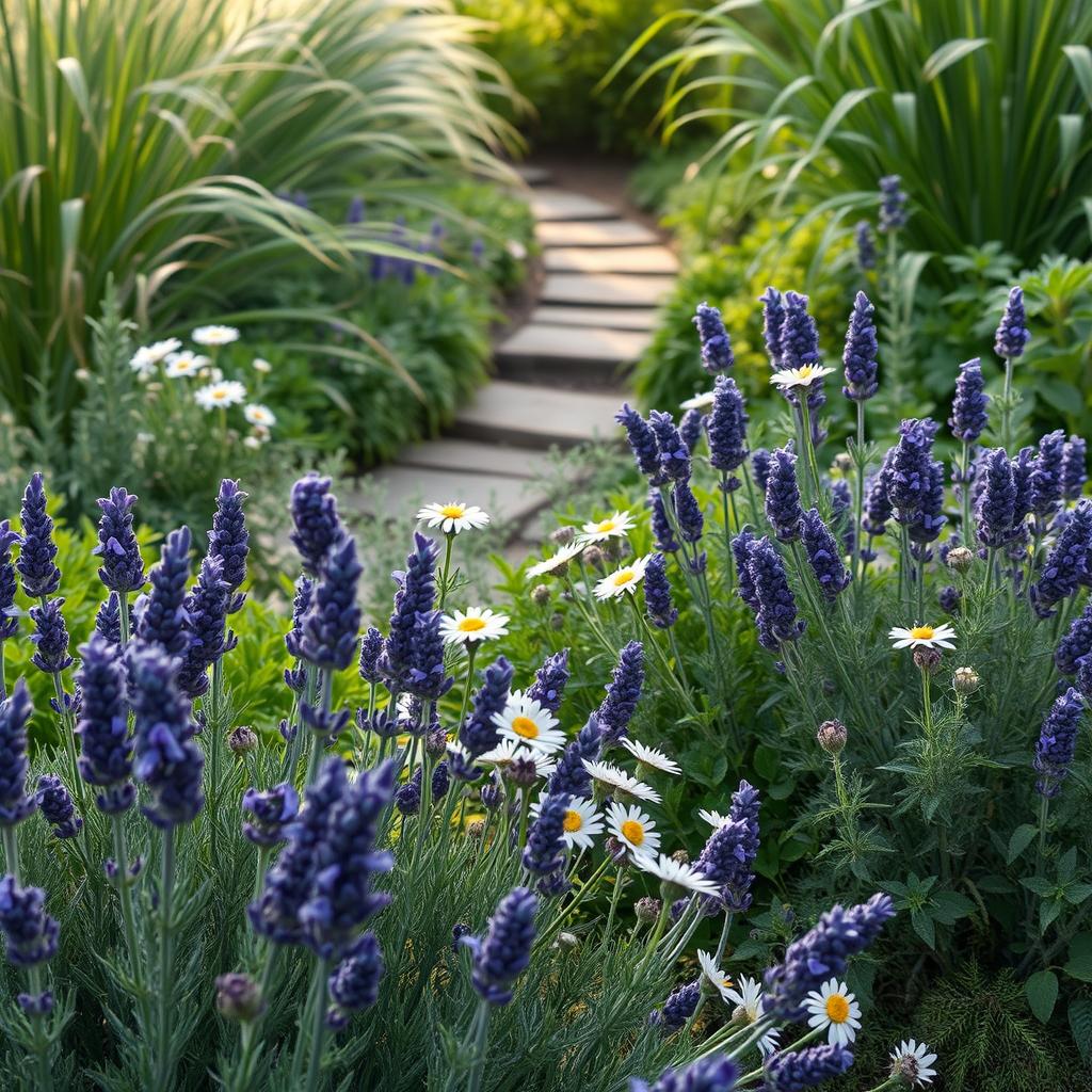 Aromatic Insect Repellent Plants in Garden