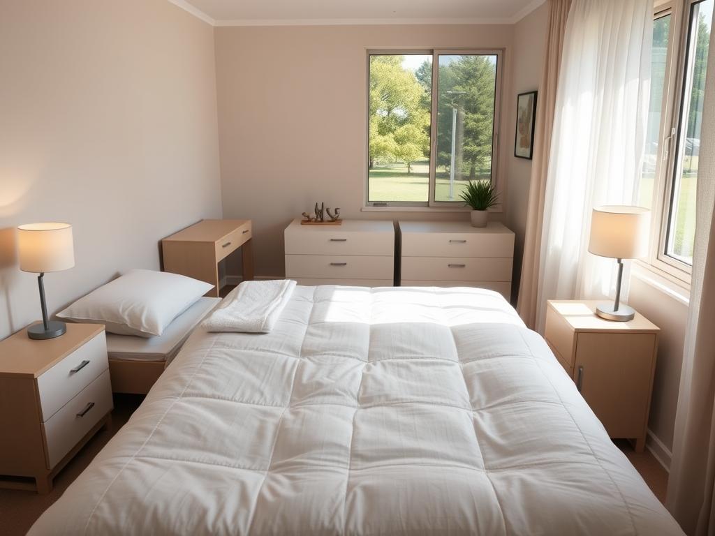 quarto bonito e funcional