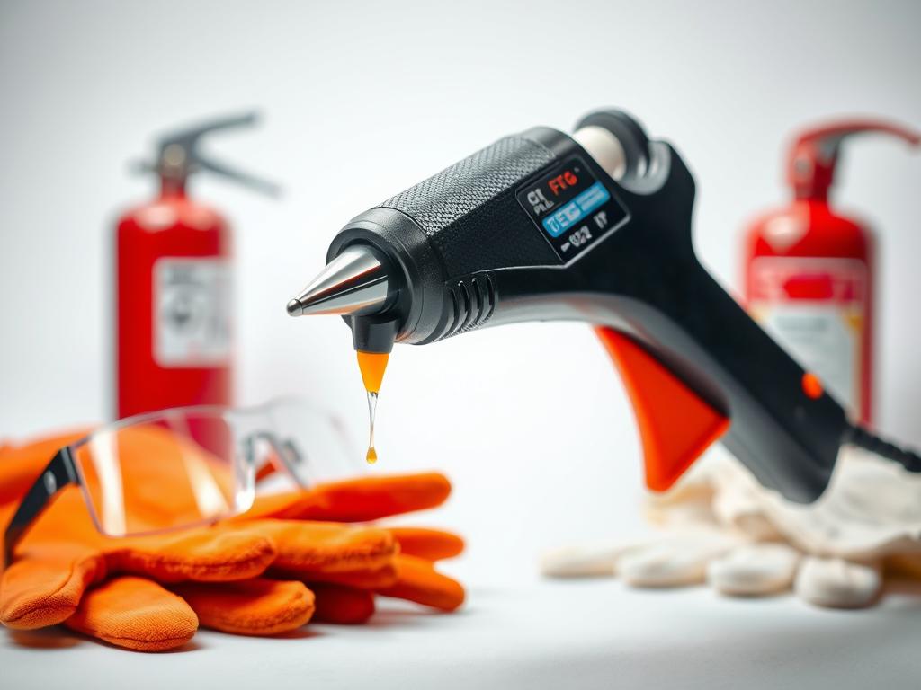 dicas de segurança com pistola de cola quente