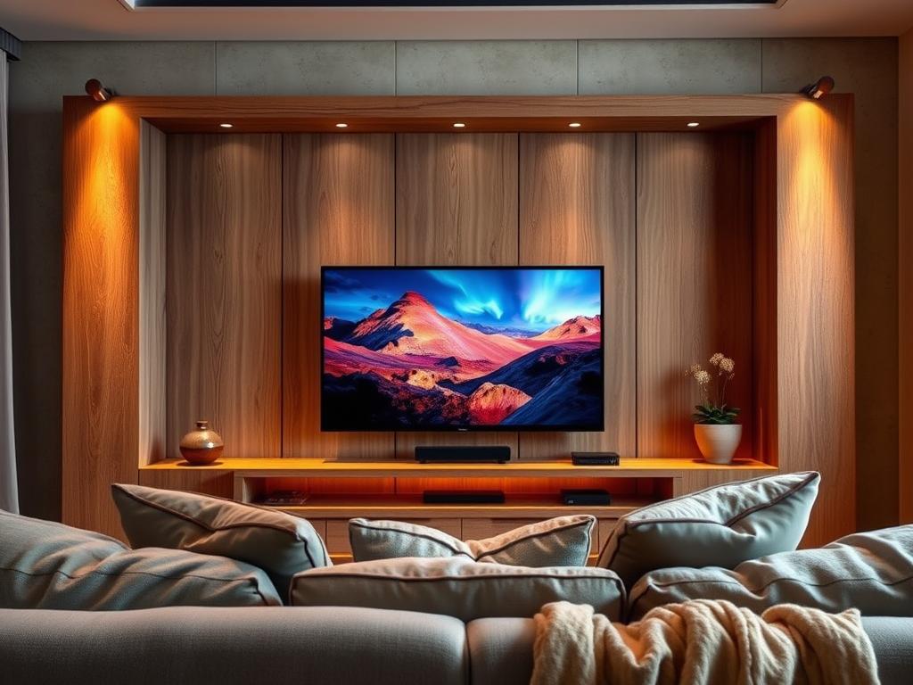 dicas de design para painel de tv