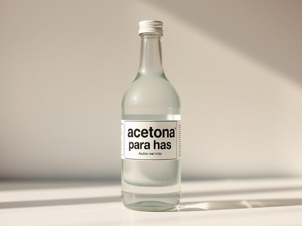 acetona para unhas