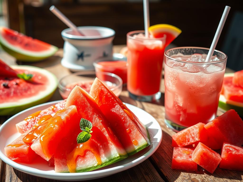 receitas com melancia