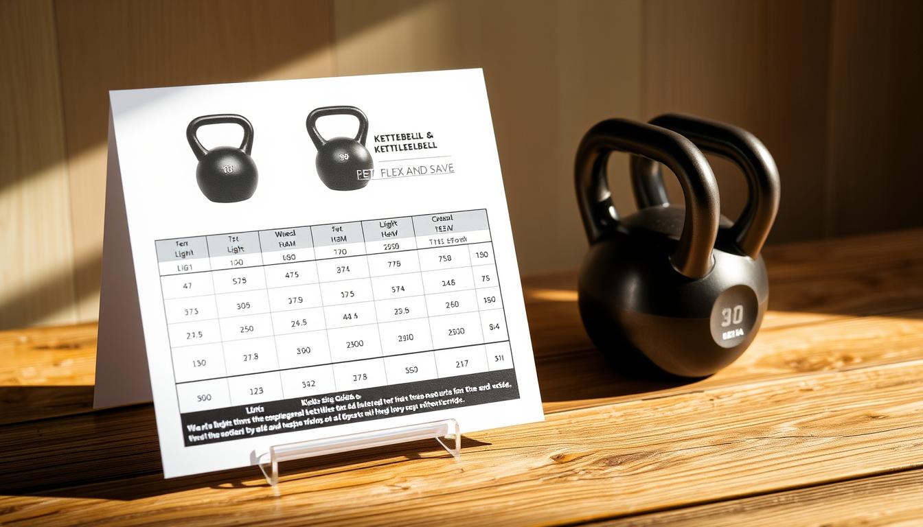 kettlebell size guide