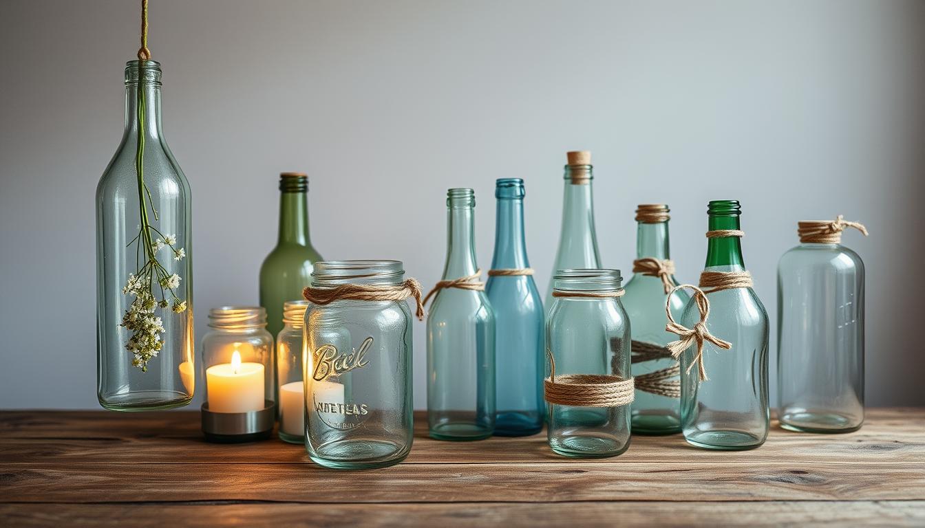 Glass Bottle Upcycling