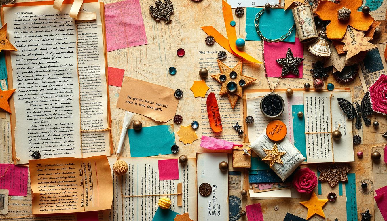 mixed media scrapbooking