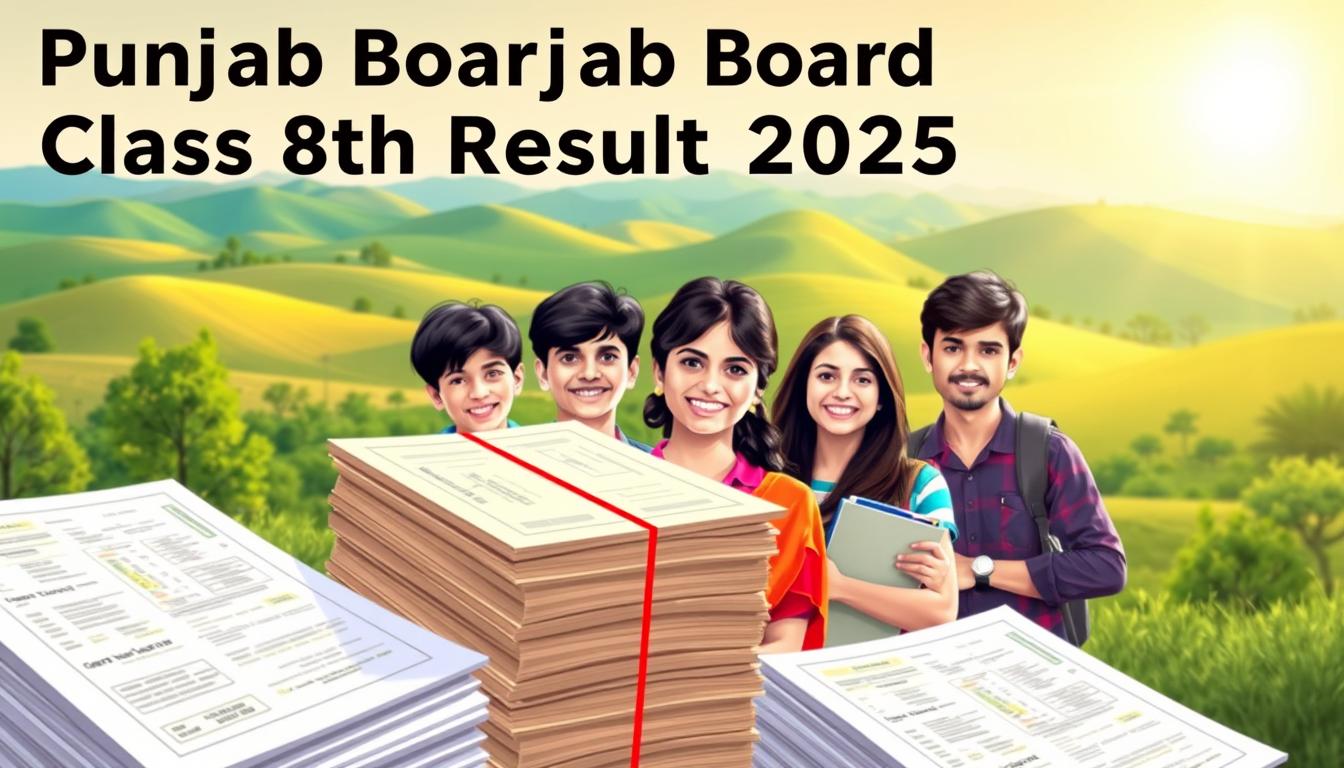 Punjab Board Class 8th Result 2025