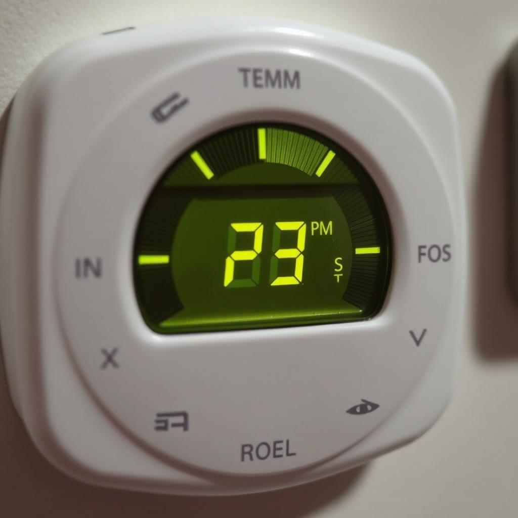 Thermostat showing incorrect temperature reading in a Sydney home