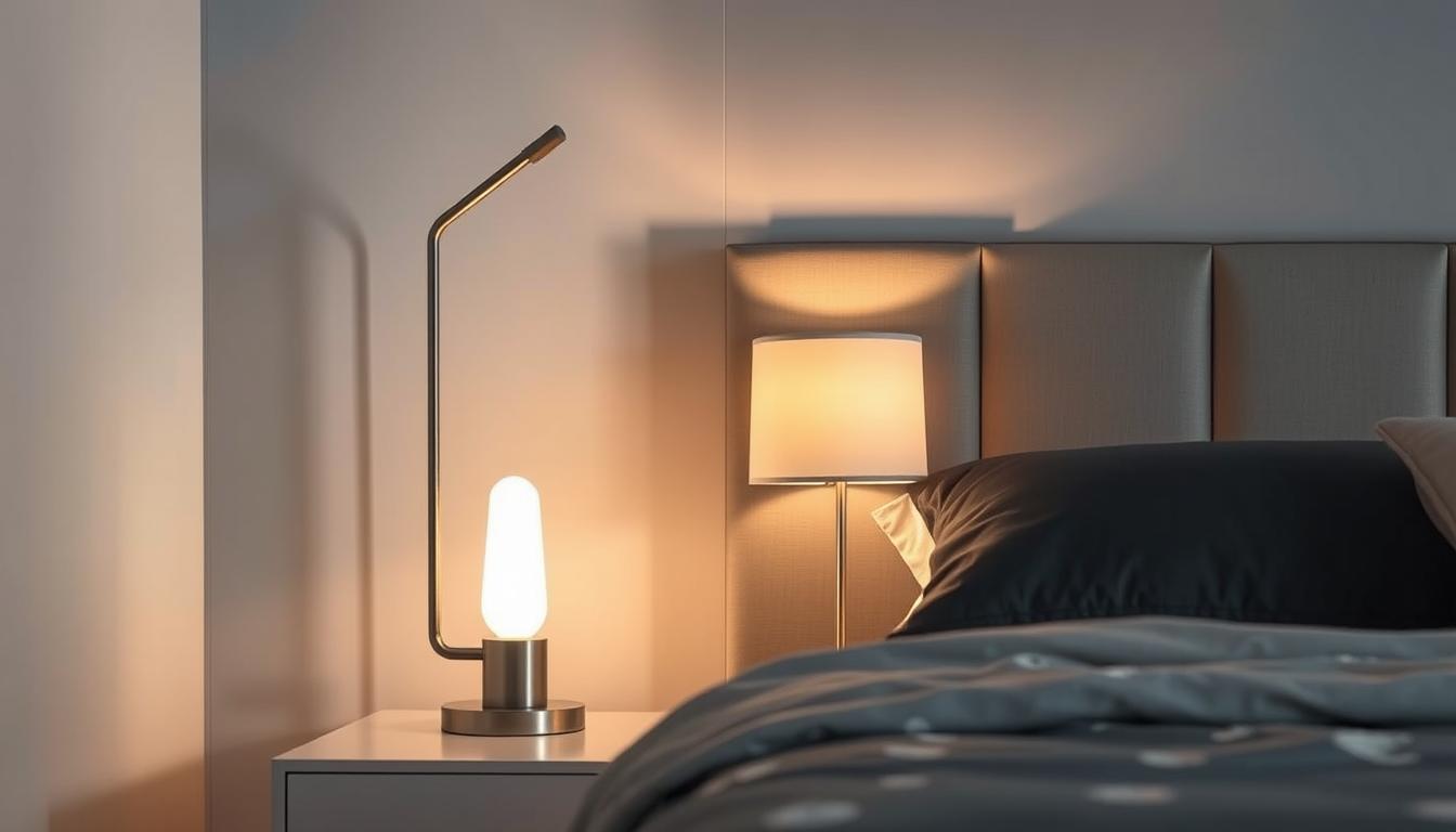 Modern bedside table lamps illuminating a stylish bedroom with best modern table lamps