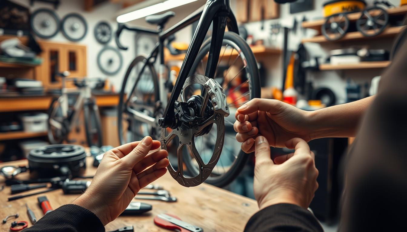 arreglar frenos bici