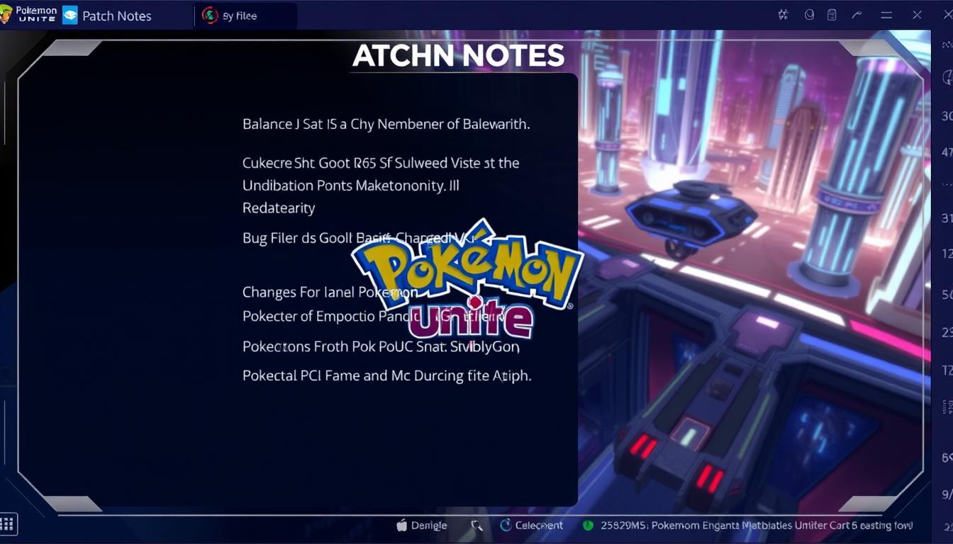 pokemon unite patch