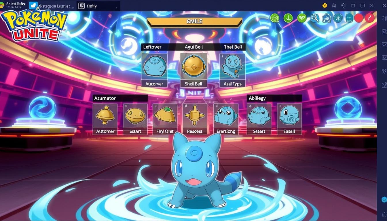 pokemon unite azumarill build