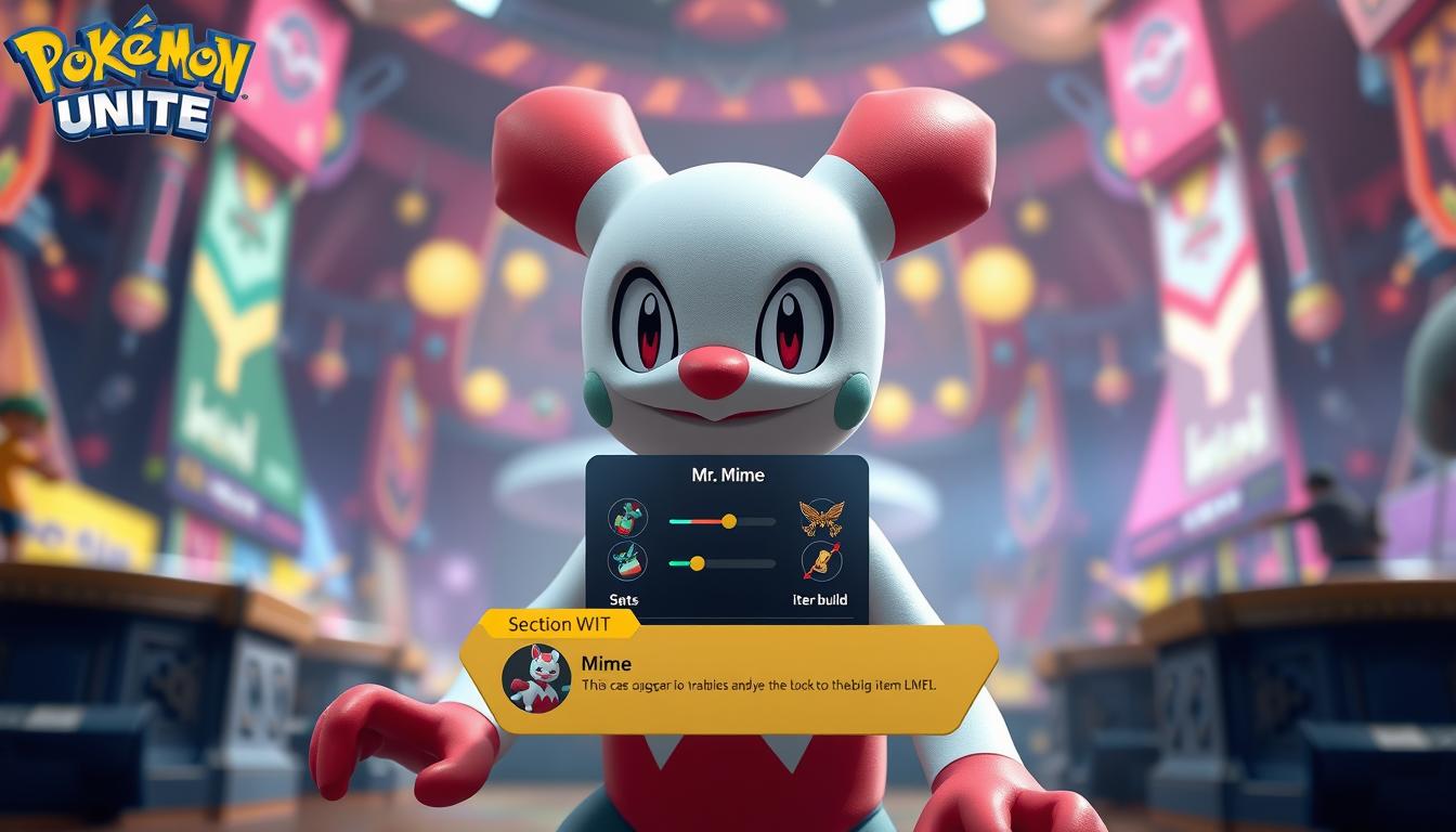 pokemon unite mr. mime build