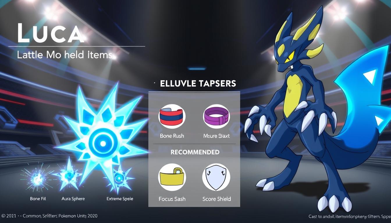 pokemon unite lucario build