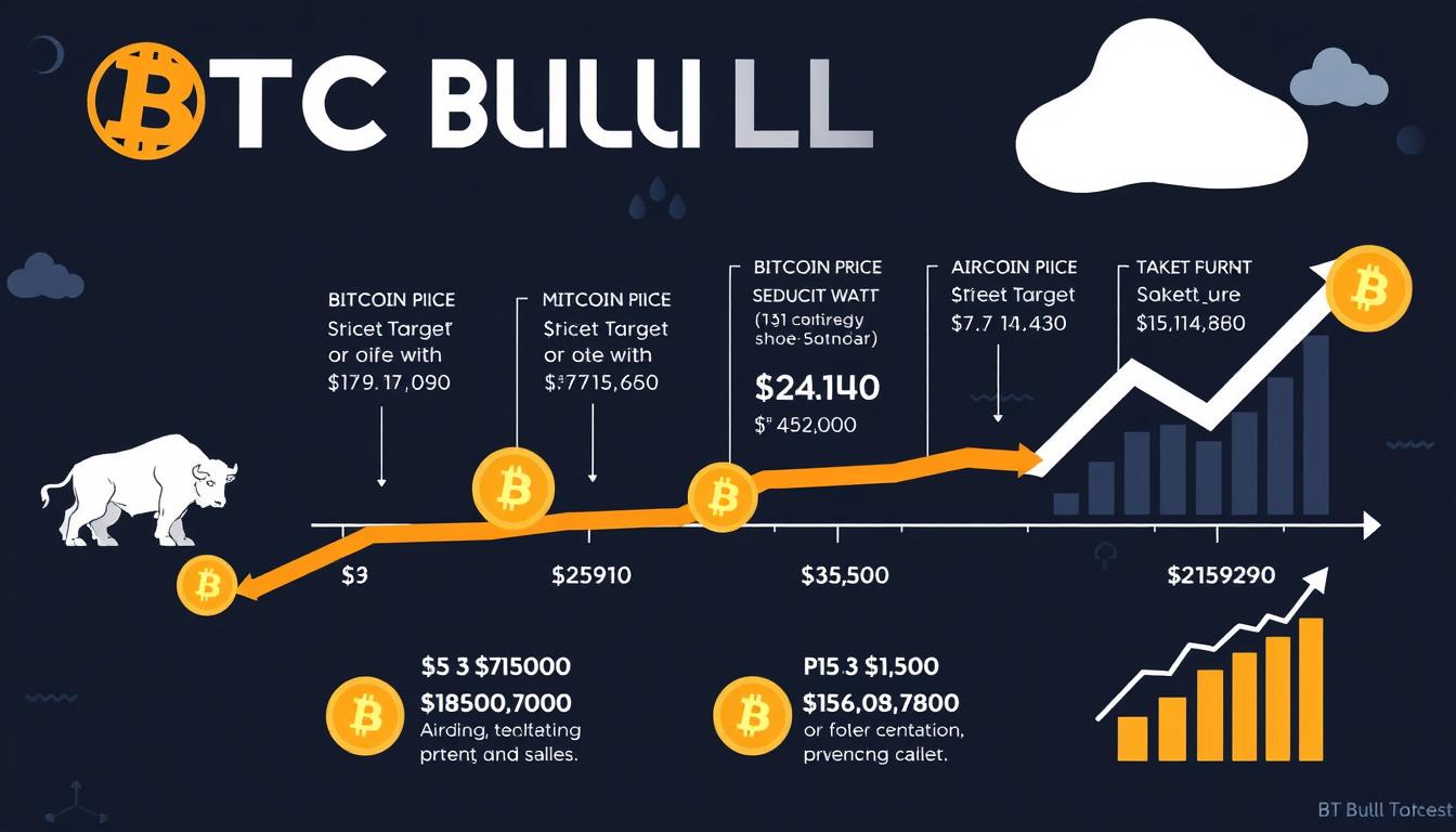Best Crypto Presales to Invest in 2025: Top Early-Stage Opportunities 12 BTC Bull Token milestone reward system showing Bitcoin price targets and corresponding rewards