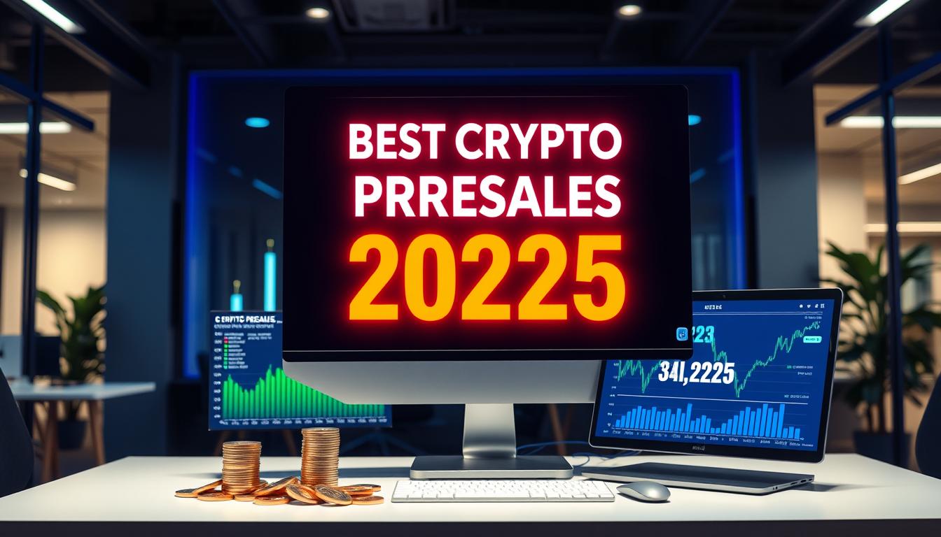 Best Crypto Presales to Invest in 2025: Top Early-Stage Opportunities 1 Crypto presale concept showing digital tokens and investment opportunity
