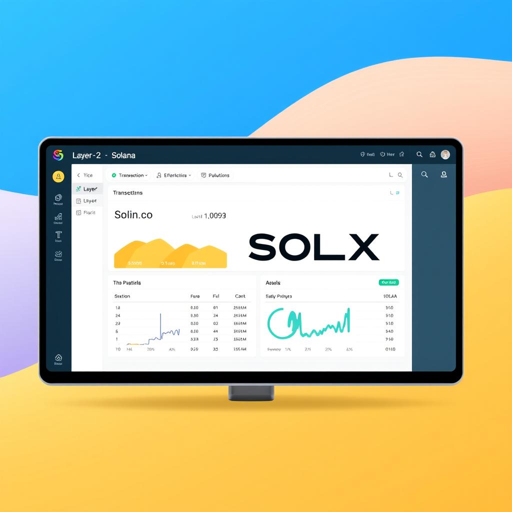 Best Crypto Presales to Invest in 2025: Top Early-Stage Opportunities 5 Solaxy (SOLX) logo and platform interface showing Layer-2 solution for Solana