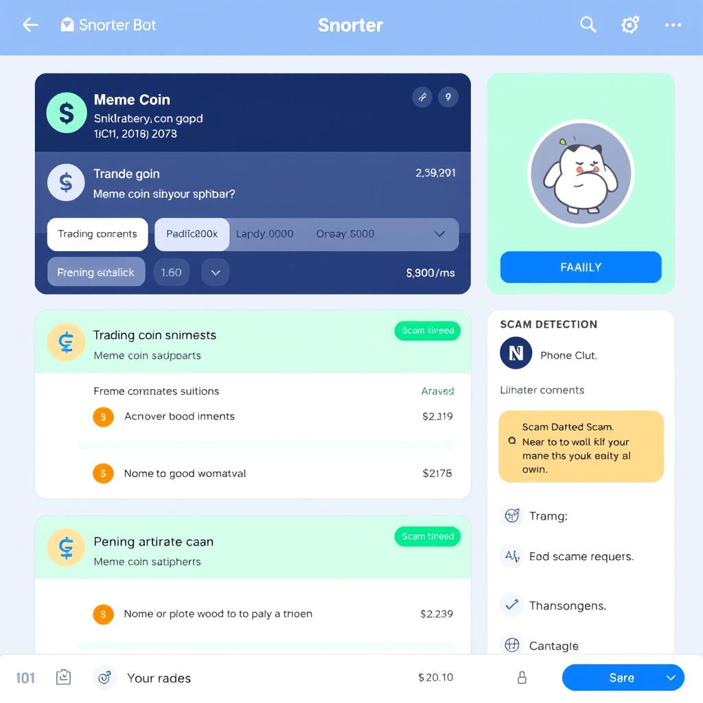 Best Crypto Presales to Invest in 2025: Top Early-Stage Opportunities 7 Snorter Bot interface showing Telegram trading commands and meme coin sniping features