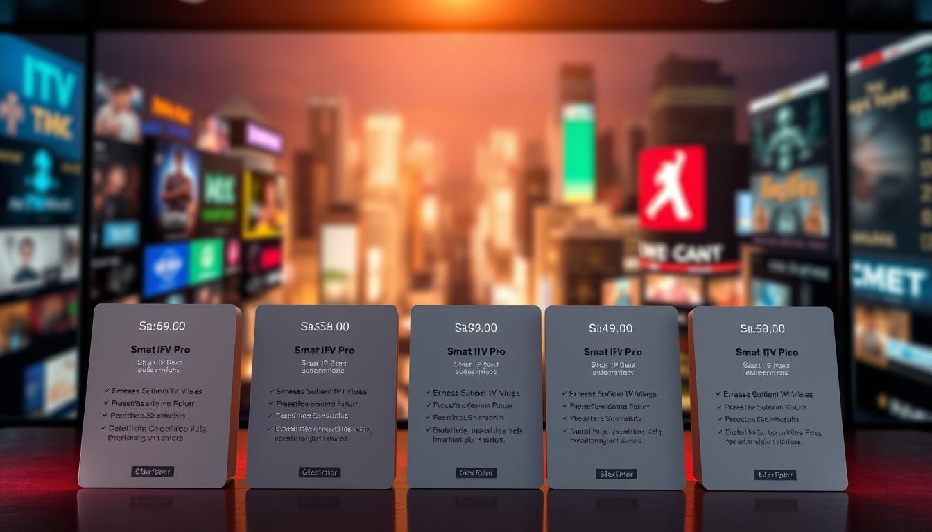 opciones de suscripción Smart IPTV Pro